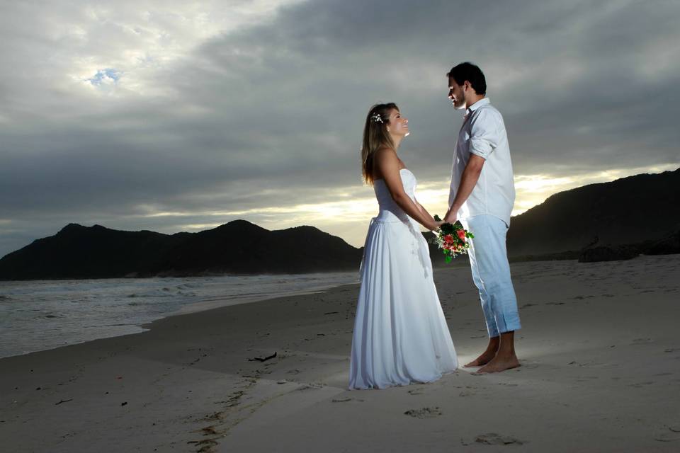 Ensaio trash the Dress