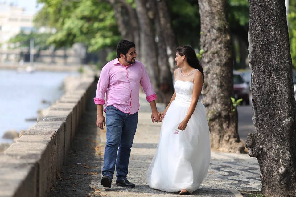 Ensaio trash the dress