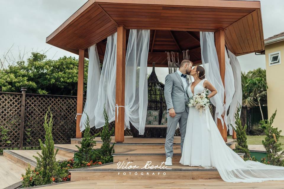 Casamento pé na areia