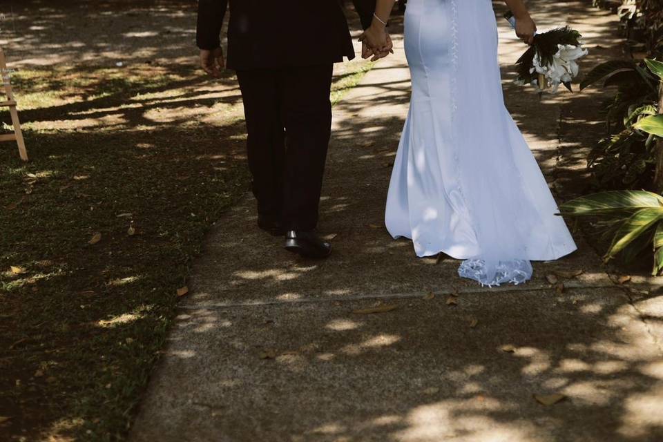 Cerimônia no Jardim
