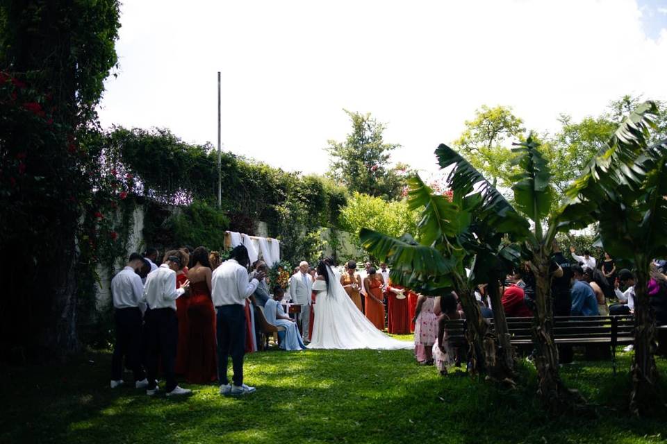 Cerimônia no Jardim