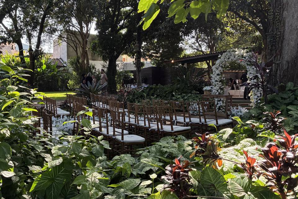 Cerimônia no Jardim