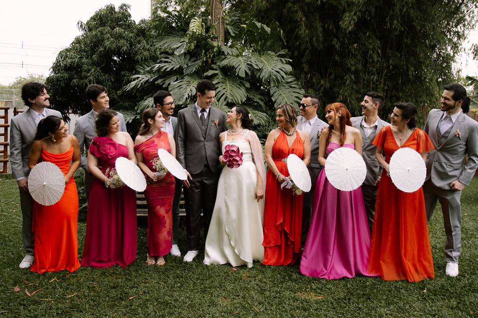 Cerimônia no Jardim