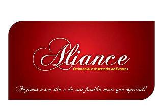 Logo Aliance Cererimonial e Eventos
