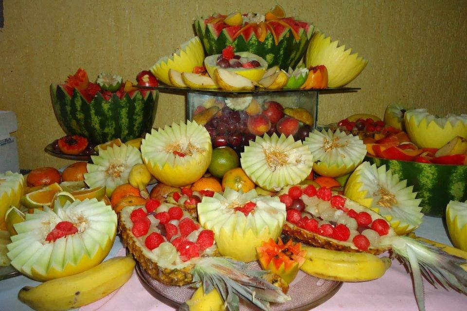 Mesa de fruta