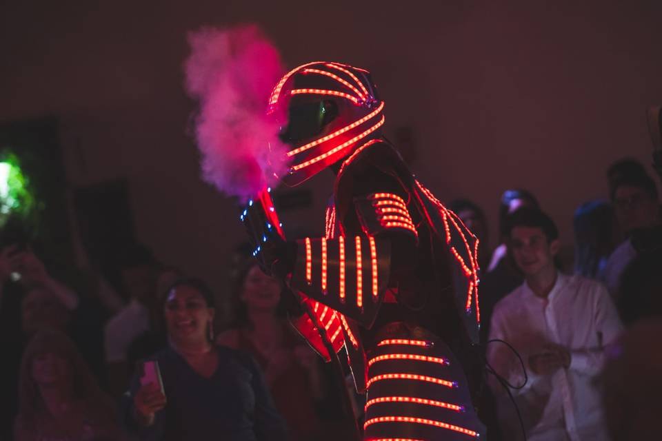 Robô de led