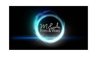 M & a foto e vídeo logo