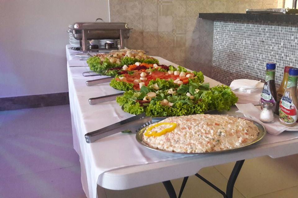 Saladas variadas