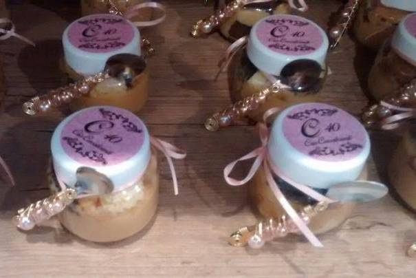 Cake in jar