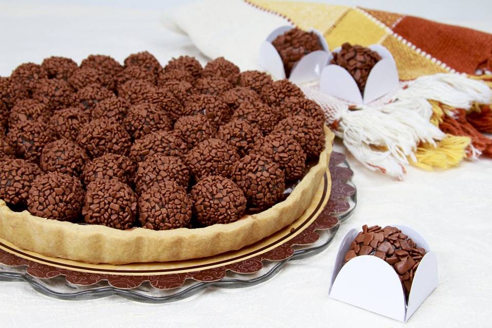 Torta Belga ao leite