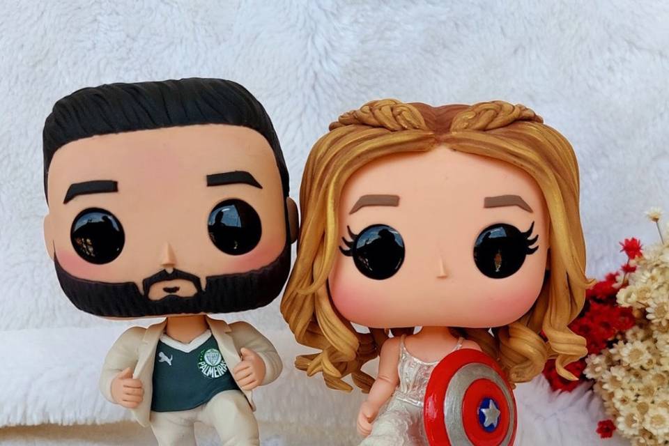 Topo Funko Futebol