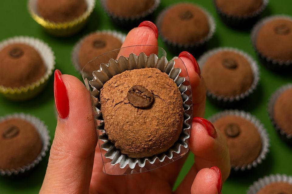Trufas de café