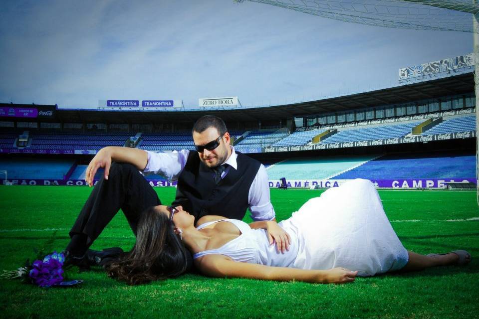 Trash the Dress esportivo