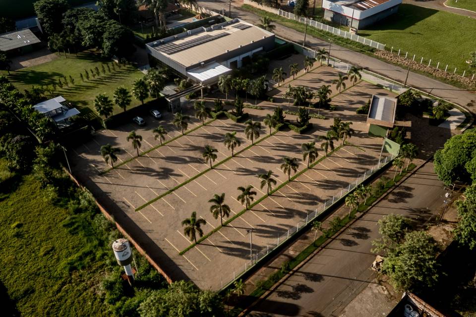 Vista geral aérea