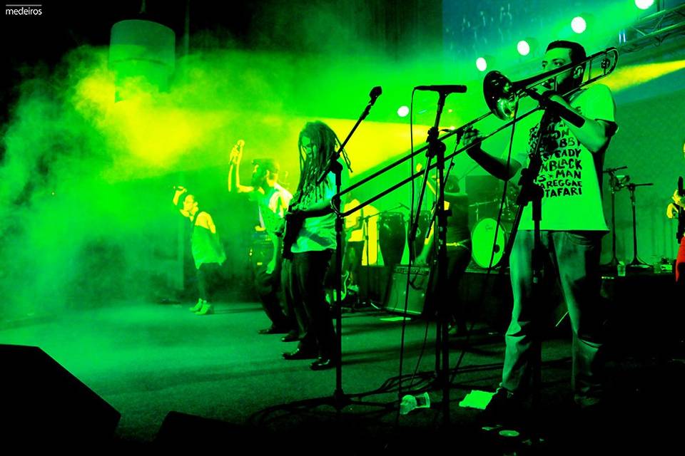 As bandas animam o público!