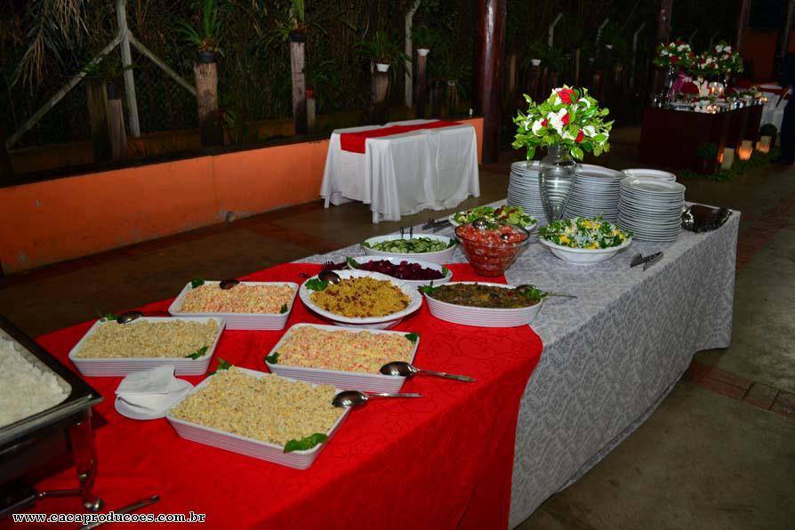 Mesa do buffet