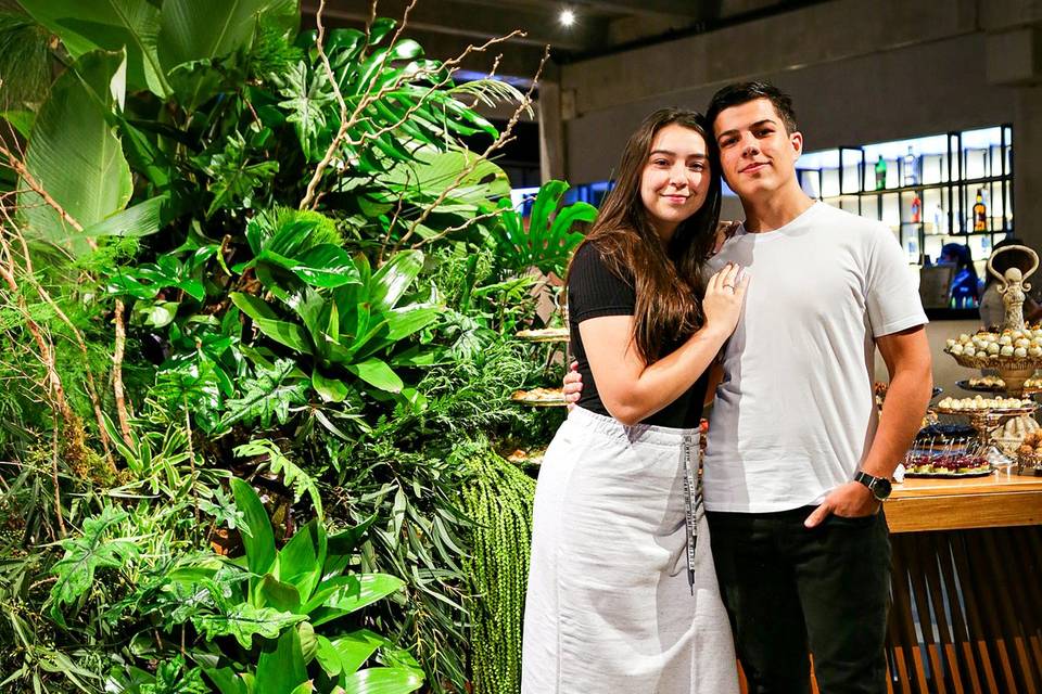 Casal em nossa inauguração