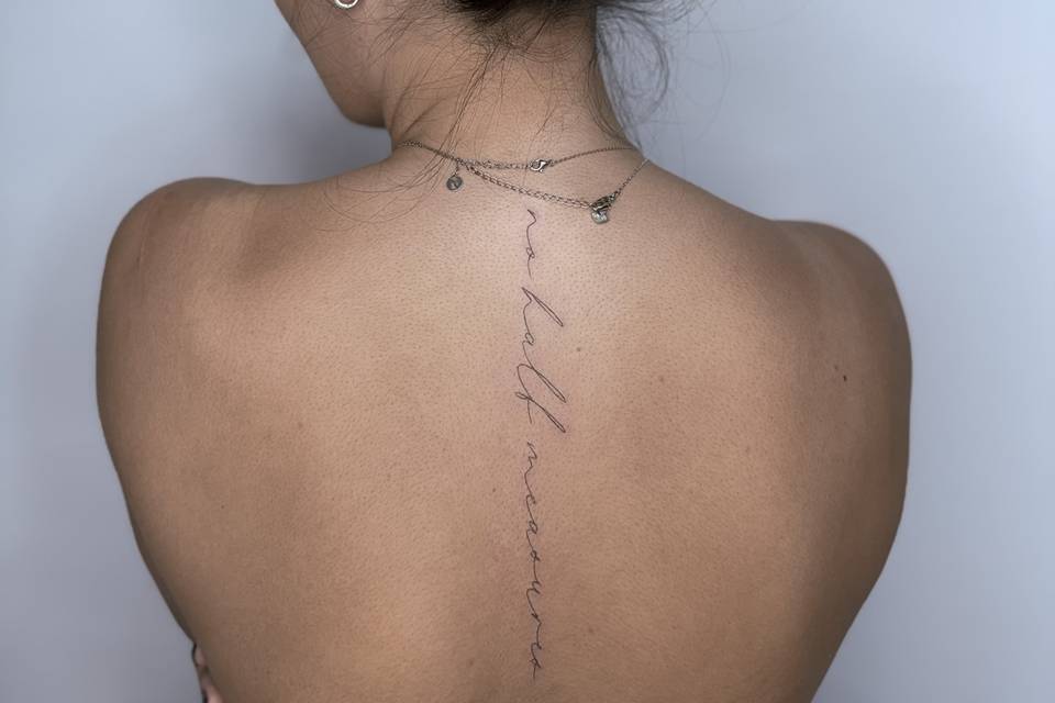 Finline escrita coluna