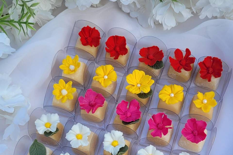 Flores de açúcar