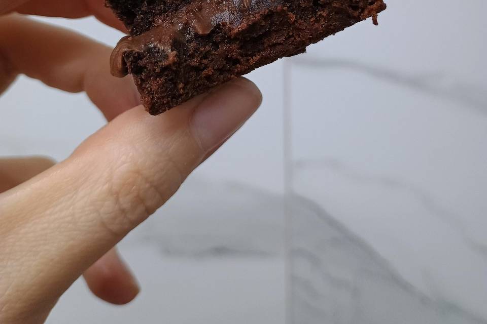 Brownie recheado lembracinha