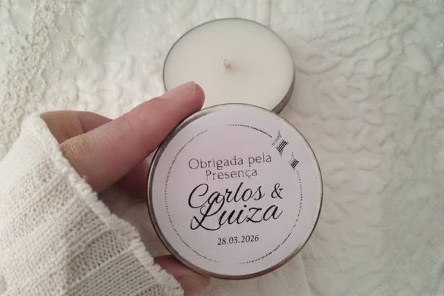 Mini Vela Latinha - 20G
