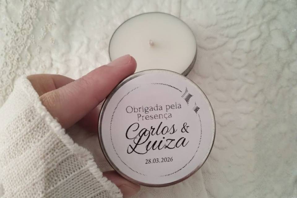 Mini Vela Latinha - 20G