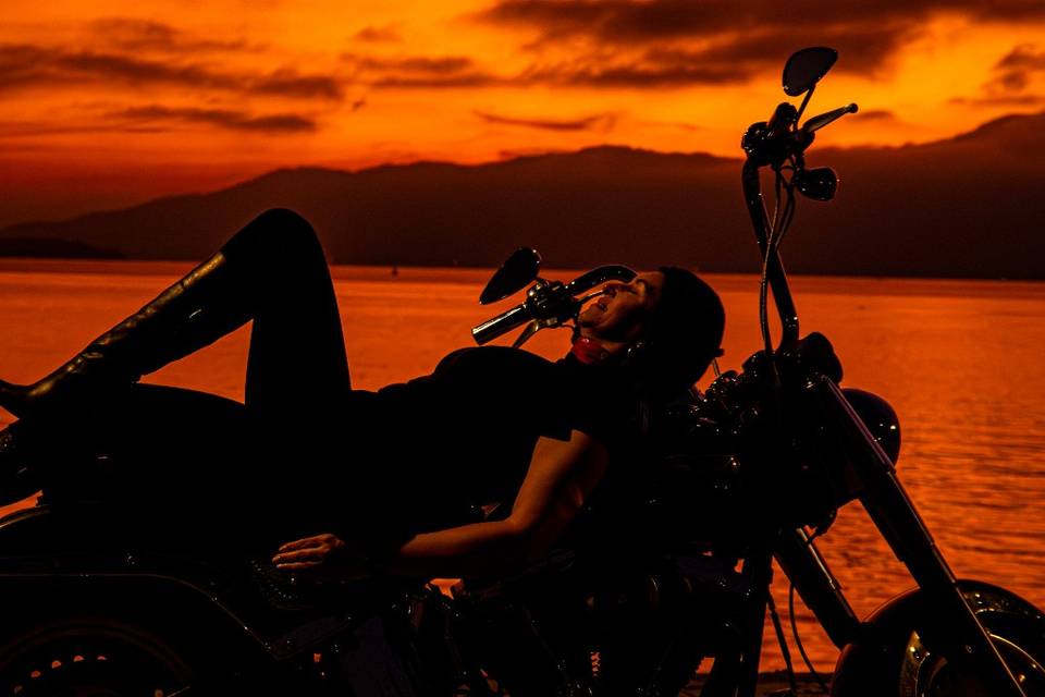 Por do sol
