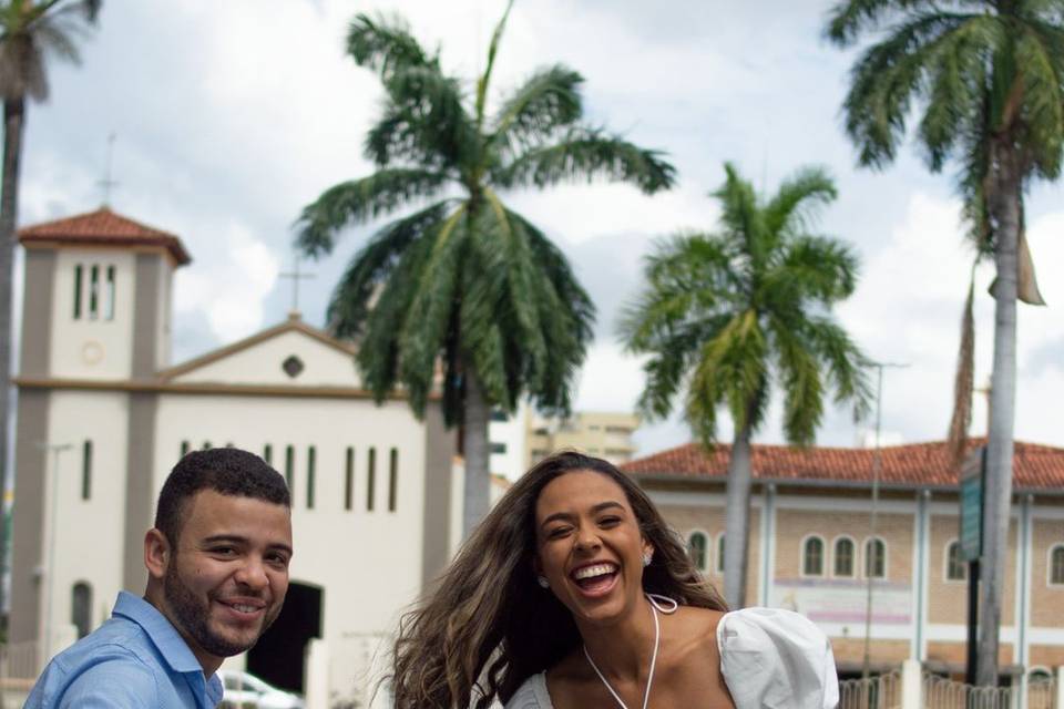 Ensaio após casamento no civil