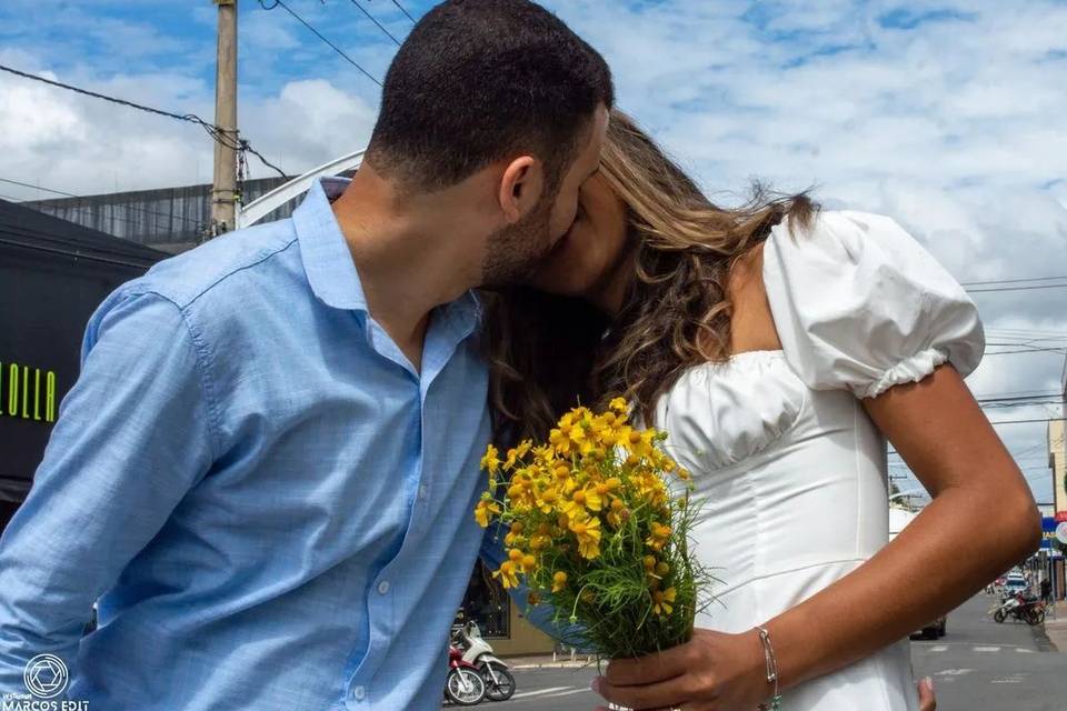 Ensaio após casamento no civil