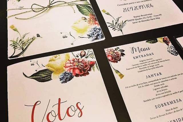 Convite de Casamento