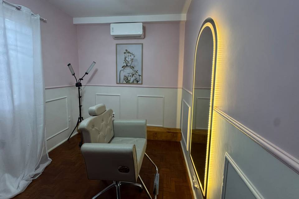 Sala exclusiva da noiva