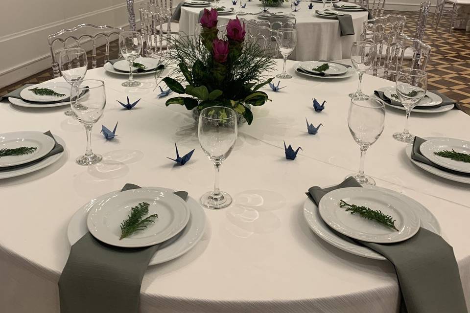 Mesa de convidados