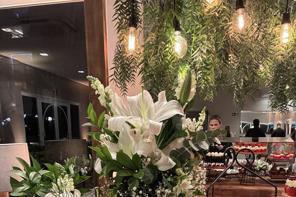 Detalhe da mesa
