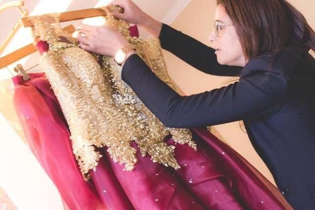 Indicação de vestido