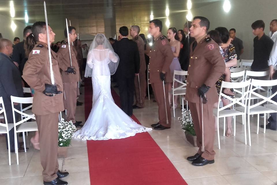Casamento wa barroca cerimonia