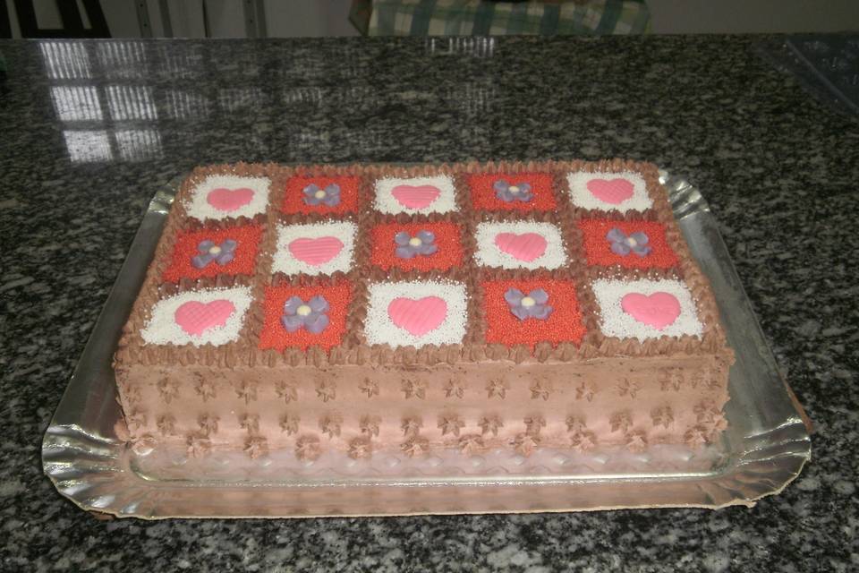 Torta com tema infantil