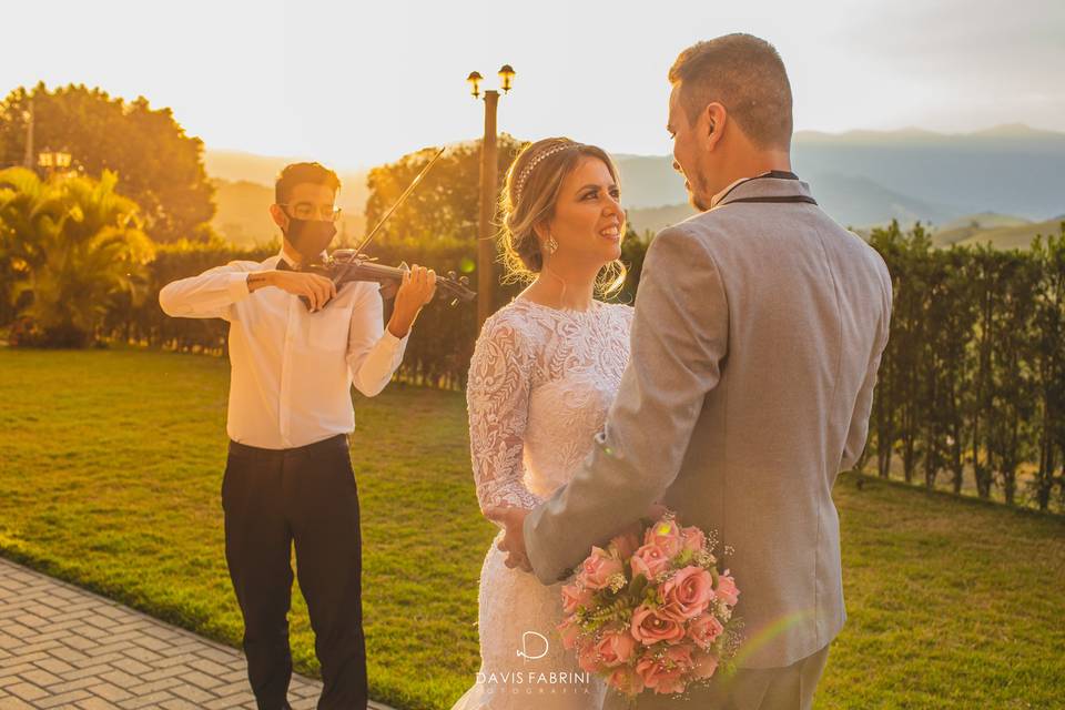 Casamento por do Sol