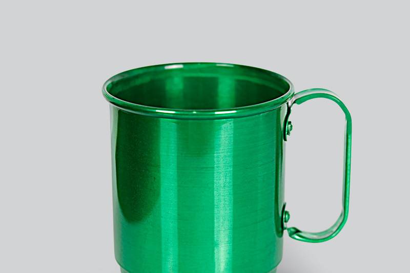 Caneca aluminio verde