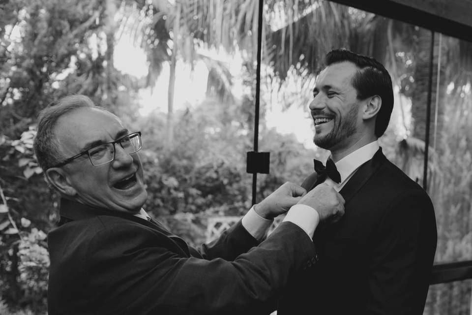 Making Of do noivo Artur