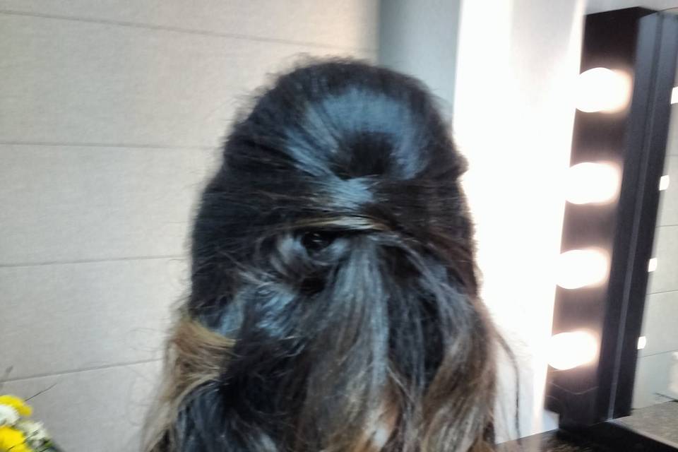 Penteado feito por mim5