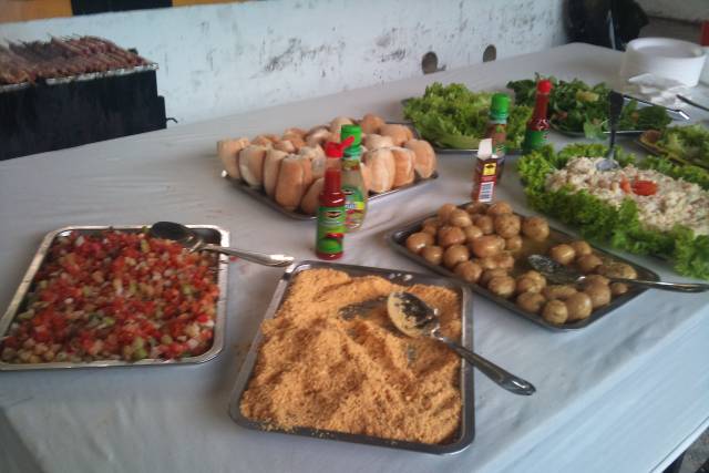 Mesa de saladas