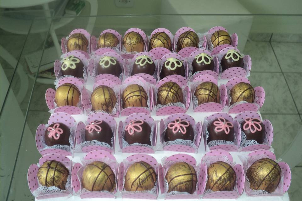 Trufas decoradas