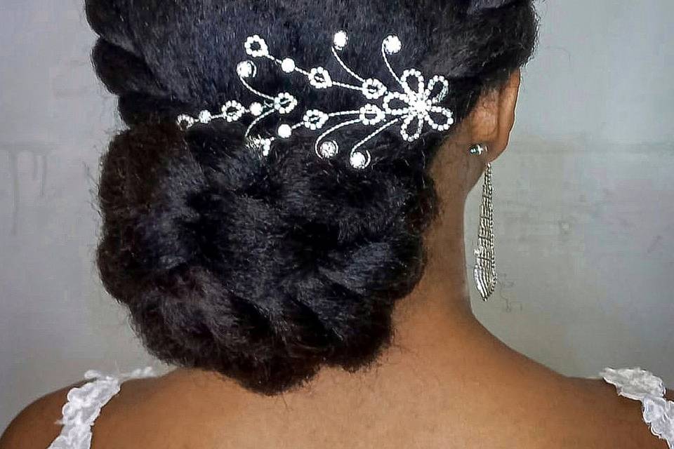 Penteado crespo