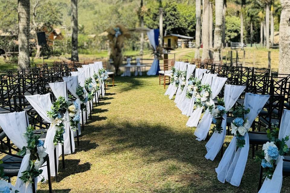 Cerimônia ao ar livre