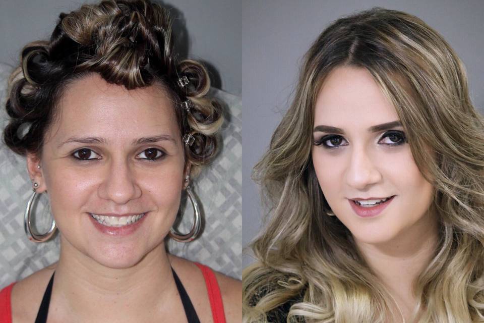 Antes e depois