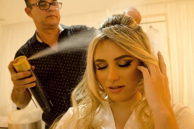 Making off noiva Thayse