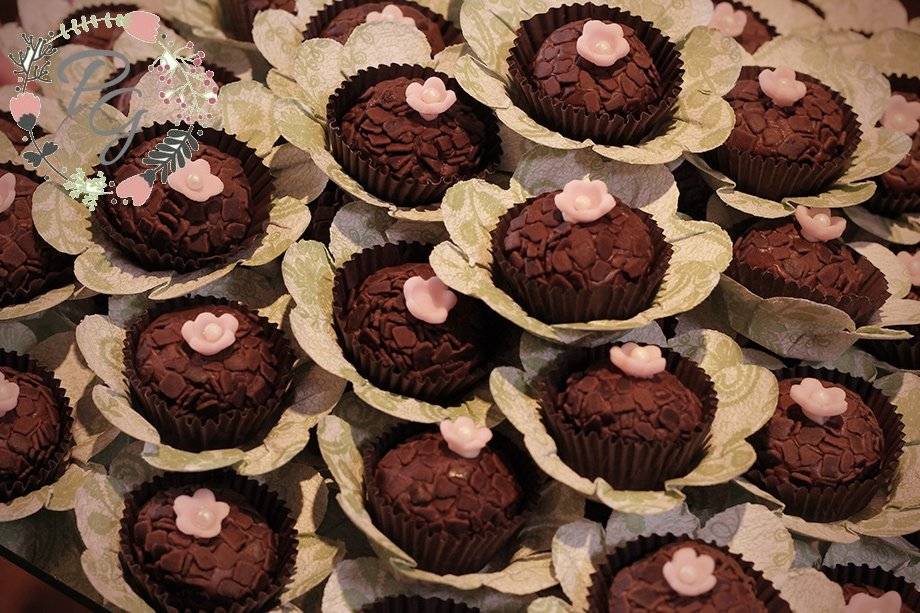 Brigadeiro decorado