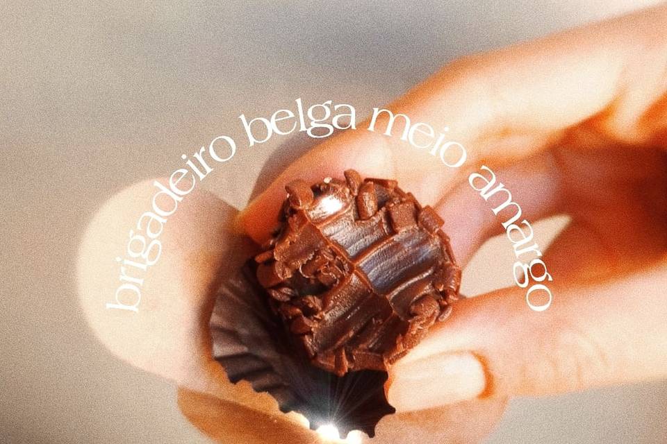 Brigadeiro Belga Meio Amargo