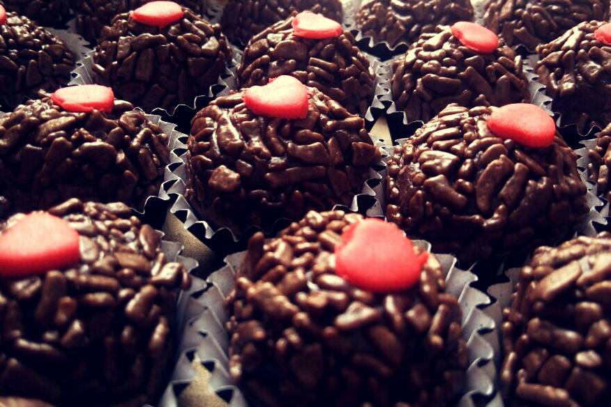 Brigadeiro decorado