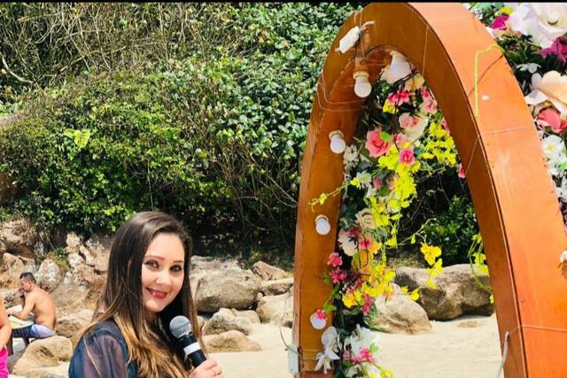 Casamento na praia.